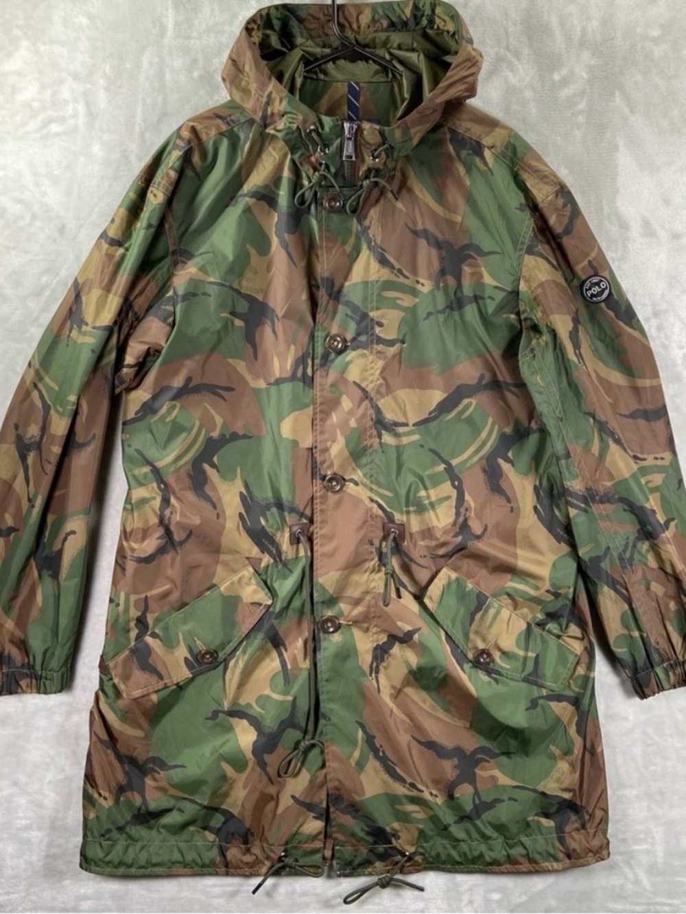 Polo Ralph Lauren Camo Parka Full Zip Windbreaker